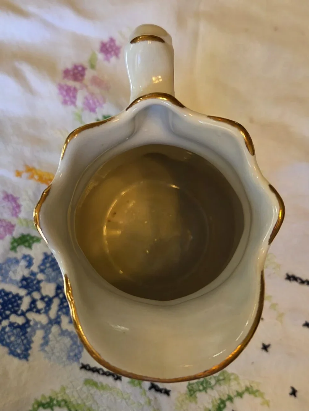 3 Pc. House of Webster Briar Rose Biscuit And Cream Set Farmhouse Granny Chic